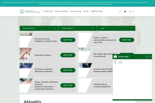 Screenshot: Česká správa sociálního zabezpečení