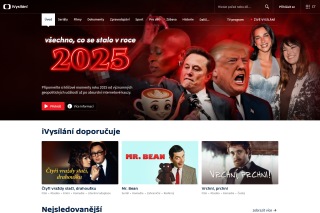 Screenshot: Česká televize – iVysílání