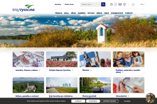 Screenshot: Kraj Vysočina