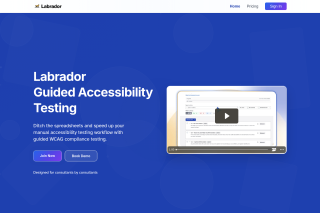 Screenshot: Labrador