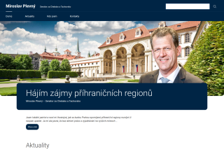 Screenshot: Miroslav Plevný – senátor