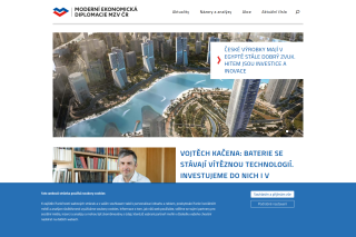 Screenshot: Moderní ekonomická diplomacie MZV