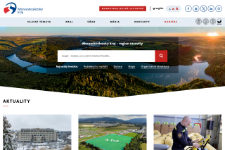 Screenshot: Moravskoslezský kraj