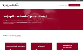 Screenshot: Můj Moderátor