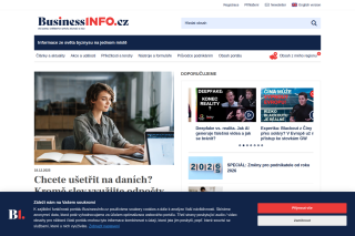 Screenshot: Portál pro podnikání