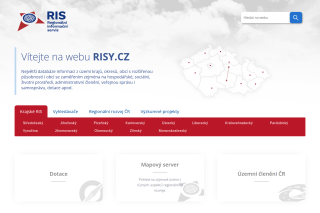 Screenshot: Regionální informační servis