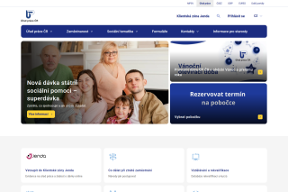 Screenshot: Úřad práce