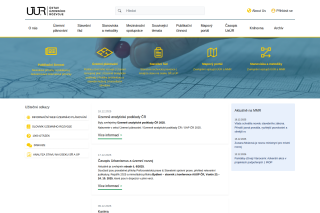 Screenshot: Ústav územního rozvoje