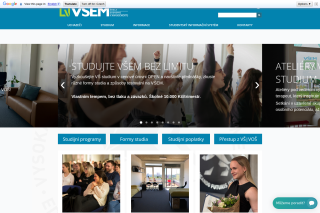 Screenshot: Vysoká škola ekonomie a managementu